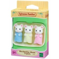 Sylvanian Families Marshmallow Mouse Triplets