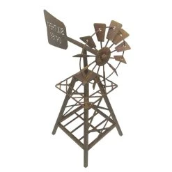 Other Rustic Windmill Metal 32cm