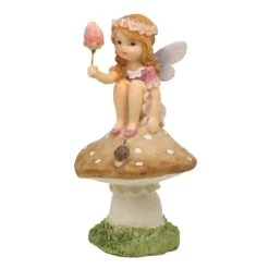 Other Flower Garden Fairy On Mushroom