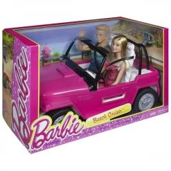 Barbie Beach Cruiser With Barbie & Ken