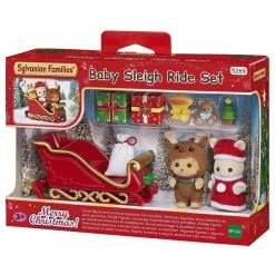 Sylvanian Families Christmas Baby Sleigh Ride Set